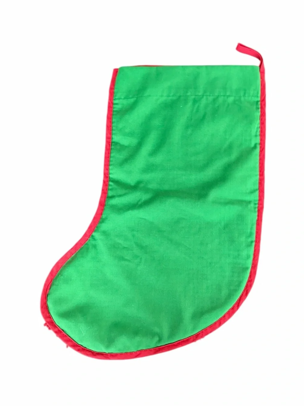 1970s‎ Like New 18.5” Long Latch Hook Christmas Tree Stocking